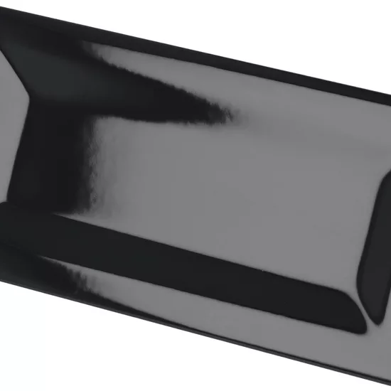Carrelage Evolution Inmetro Black 7,5x15 cm - vue latérale du carreau