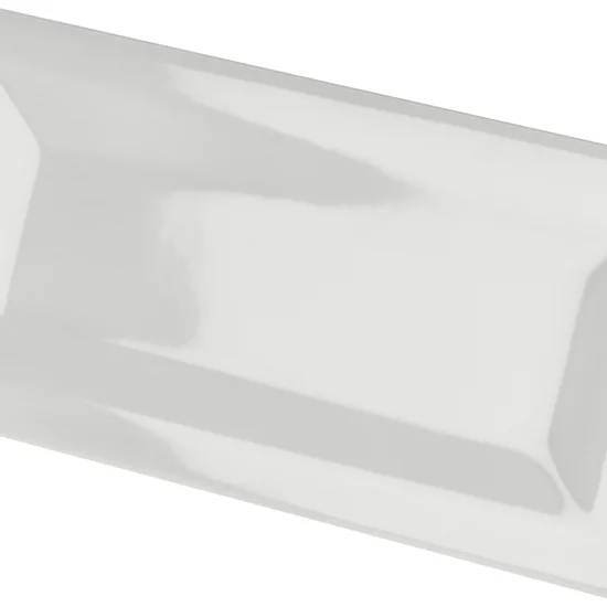 Carrelage Evolution Inmetro Light Grey 7,5x15 cm - vue latérale du carreau