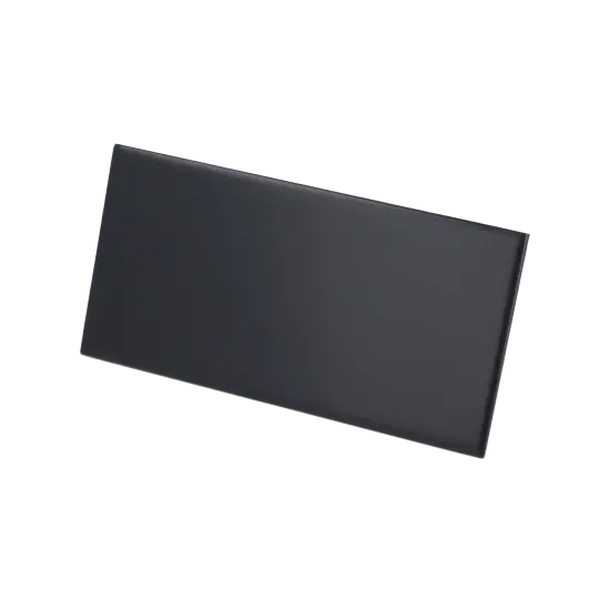 Carrelage Evolution Black Mat 7,5x15 cm - vue latérale du carreau