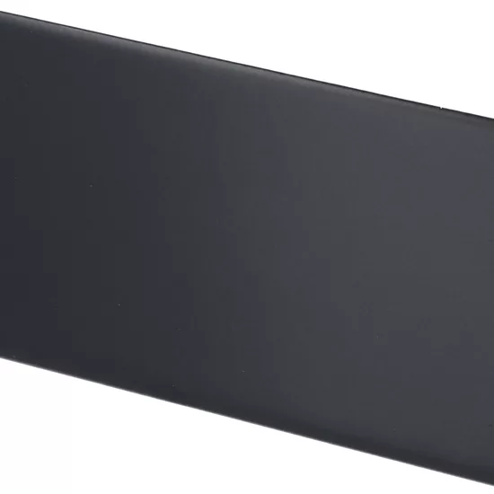 Carrelage Evolution Black Mat 7,5x15 cm - vue latérale du carreau