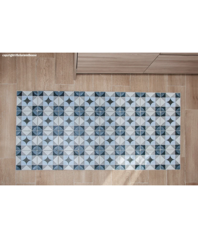 Carrelage Evolution Sky Blue 7,5x15 cm - vue d’ambiance 2