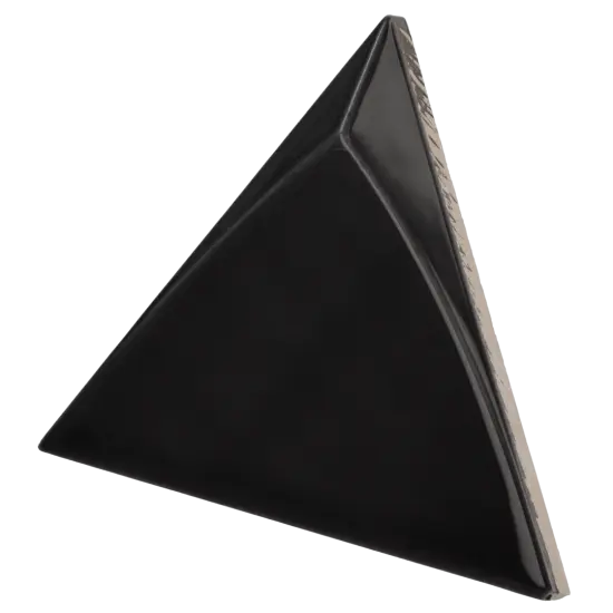 Carrelage Tirol Black 10,8x12,4 cm - vue latérale du carreau