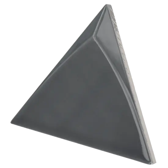 Carrelage Tirol Dark Grey 10,8x12,4 cm - vue latérale du carreau