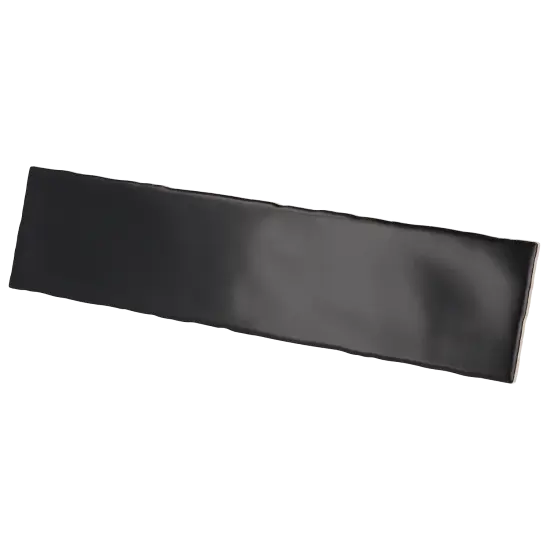 Carrelage Masía Negro Mate 7,5x30 cm - détail du carreau