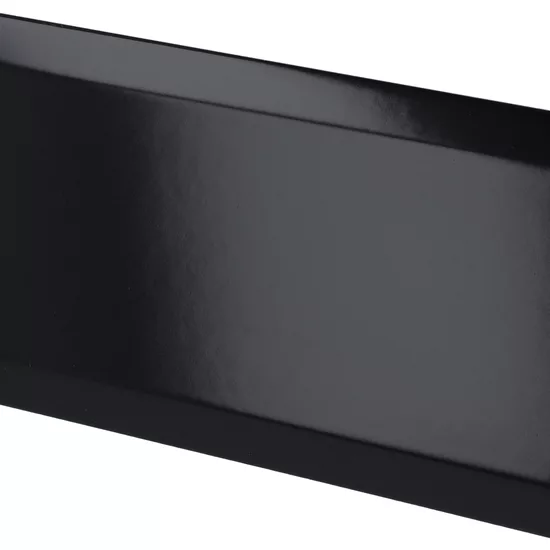 Carrelage Metro Black Mat 10x20 cm - détail du carreau