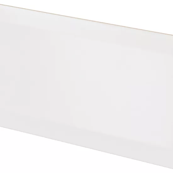 Carrelage Metro White Mat 10x20 cm - détail du carreau