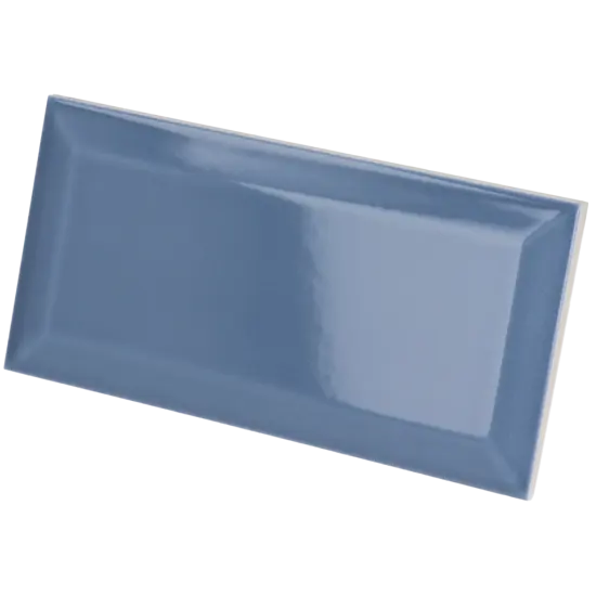 Carrelage Metro Blue 7,5x15 cm - détail du carreau