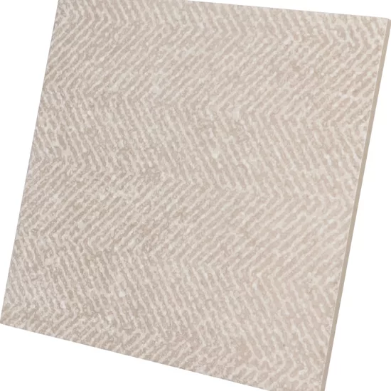 Carrelage Micro Evoke Taupe 20x20 cm - vue latérale du carreau
