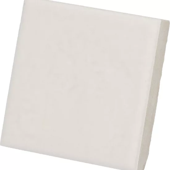 Carrelage Taco Blanco Mate 4,6x4,6 cm - détail du carreau