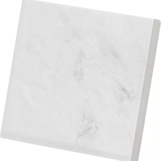 Carrelage Taco Marmol Blanco 4,6x4,6 cm - détail du carreau