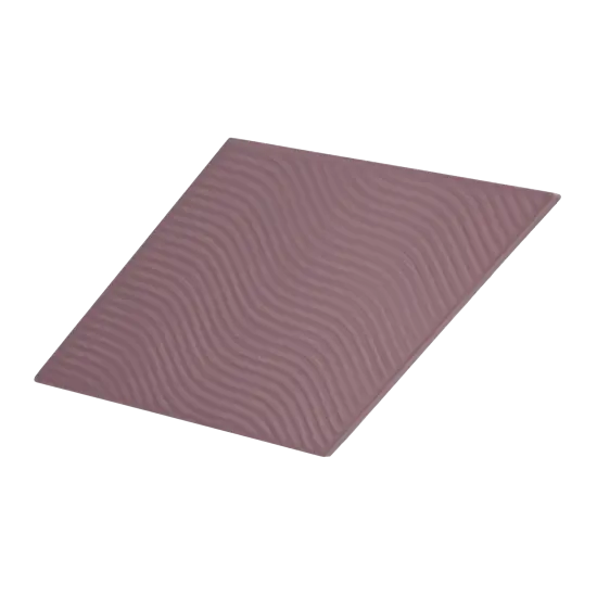 Carrelage Rhombus Violet Mat 14x24 cm - détail du carreau