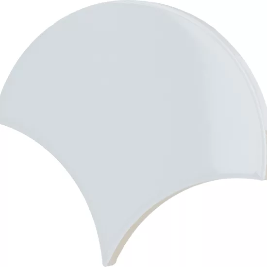 Carrelage Scale Fan Sky Blue 10,6x12 cm - détail du carreau