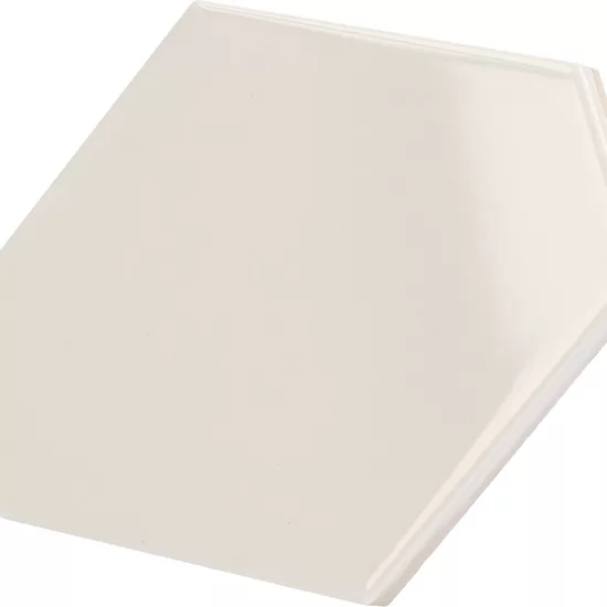 Carrelage Scale Benzene Cream 10,8x12,4 cm - détail du carreau