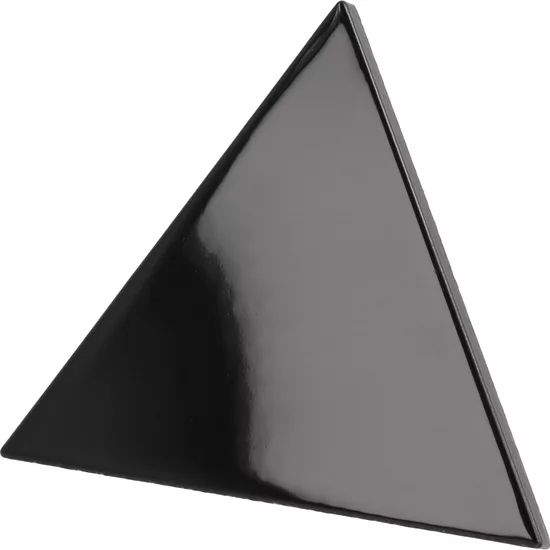 Carrelage Scale Triangolo Black 10,8x12,4 cm - détail du carreau