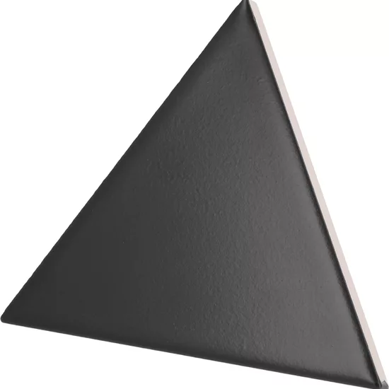 Carrelage Scale Triangolo Black Mat 10,8x12,4 cm - détail du carreau