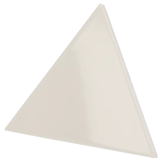 Carrelage Scale Triangolo Cream 10,8x12,4 cm - détail du carreau