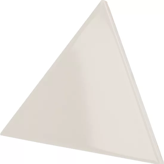Carrelage Scale Triangolo Cream 10,8x12,4 cm - détail du carreau