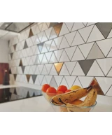 Carrelage Scale Triangolo Light Grey 10,8x12,4 cm - vue d’ambiance 3