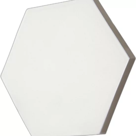 Carrelage Scale Floor White Mat 11,6x10,1 cm - détail du carreau