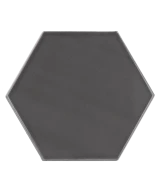 Carrelage Scale Hexagon Dark Grey 12,4x10,7 cm - détail du carreau 2