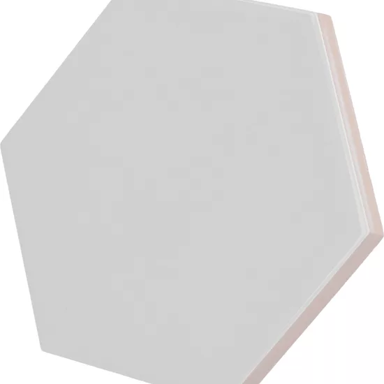 Carrelage Scale Hexagon Light Grey 12,4x10,7 cm - détail du carreau
