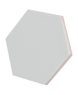 Carrelage Scale Hexagon Light Grey 12,4x10,7 cm - détail du carreau