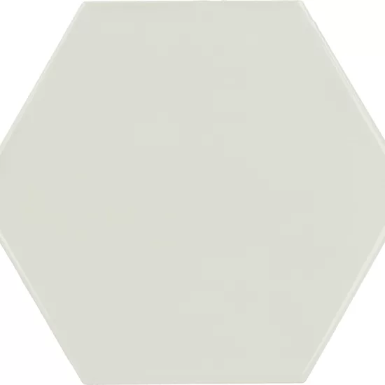 Carrelage Scale Hexagon Mint 12,4x10,7 cm - détail du carreau 2