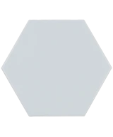 Carrelage Scale Hexagon Sky Blue 12,4x10,7 cm - détail du carreau 2