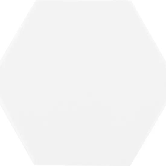 Carrelage Scale Hexagon White 12,4x10,7 cm - détail du carreau 2