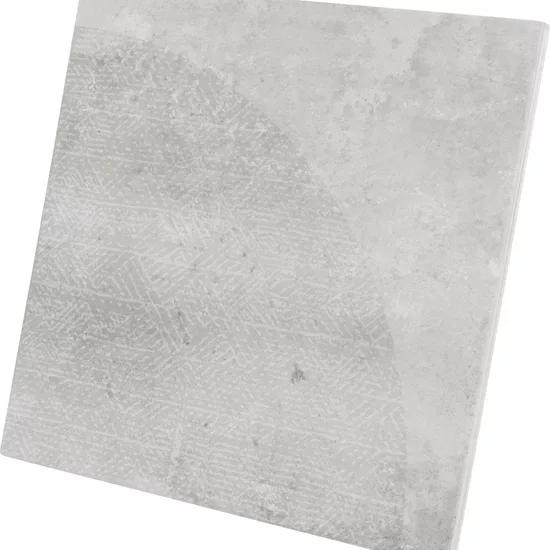 Carrelage Urban Arco Silver 20x20 cm - détail du carreau