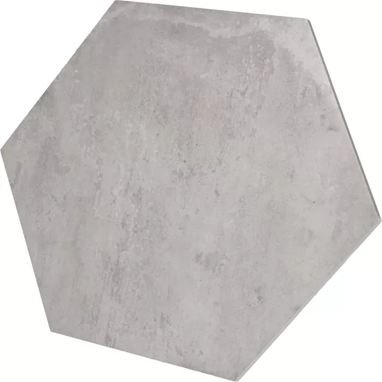 Carrelage Urban Hexagon Silver 29,2x25,4 cm - détail du carreau