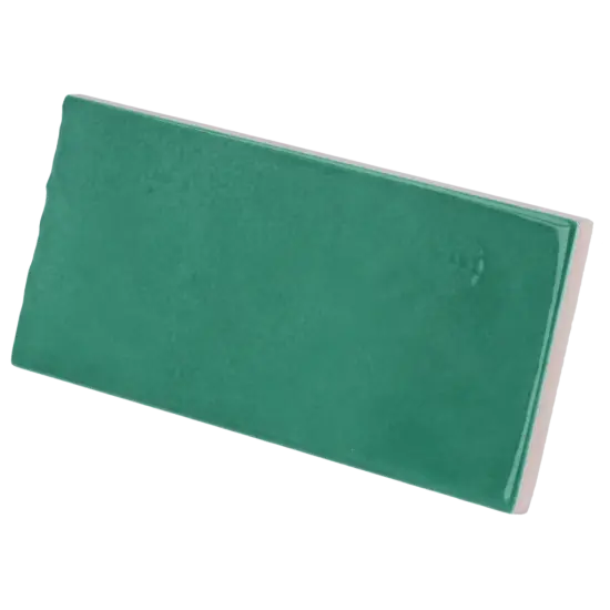 Carrelage Village Esmerald Green 6,5x13,2 cm - détail du carreau