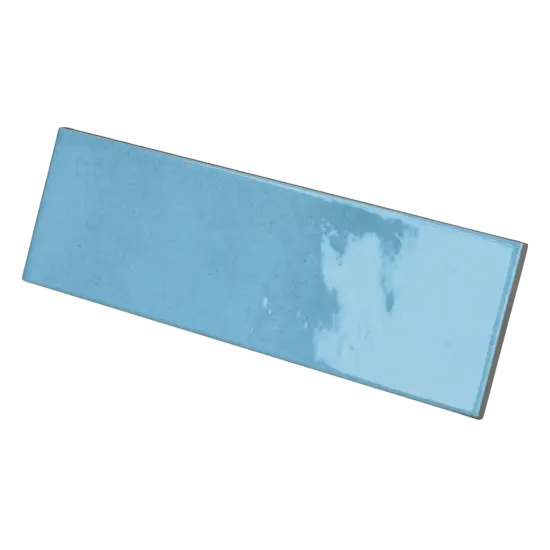 Carrelage Village Azure Blue 6,5x20 cm - détail du carreau