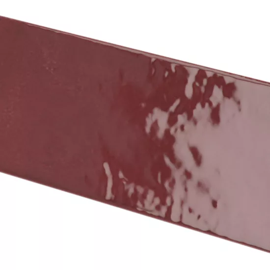 Carrelage Village Aubergine 6,5x20 cm - détail du carreau