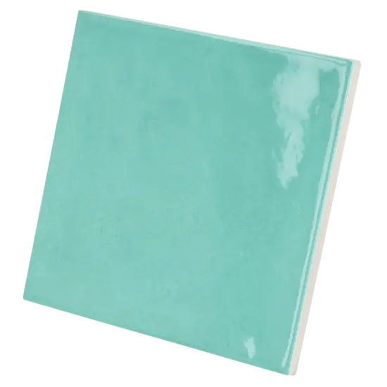 Carrelage Village Teal 13,2x13,2 cm - détail du carreau