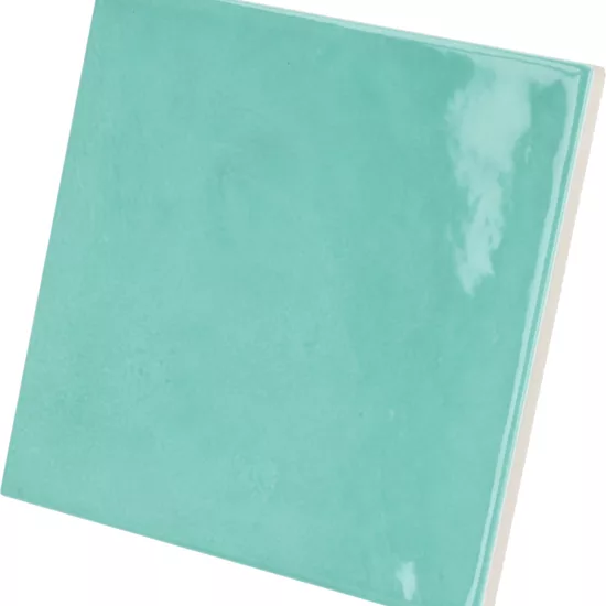 Carrelage Village Teal 13,2x13,2 cm - détail du carreau