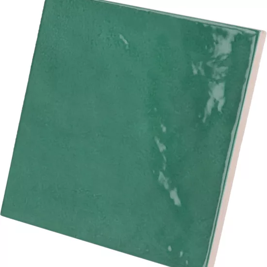 Carrelage Village Esmerald Green 13,2x13,2 cm - détail du carreau
