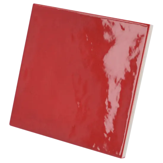 Carrelage Village Volcanic Red 13,2x13,2 cm - détail du carreau