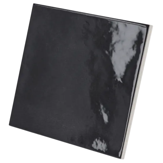 Carrelage Village Black 13,2x13,2 cm - détail du carreau