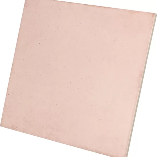 Carrelage Art Nouveau Coral Pink 20x20 cm - vue latérale du carreau