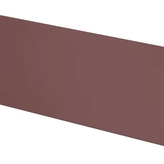 Carrelage Stromboli Oxblood 9,2x36,8 cm - vue latérale du carreau