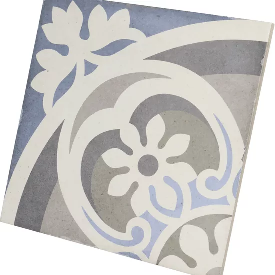 Carrelage Art Nouveau Music Hall 20x20 cm - vue latérale du carreau