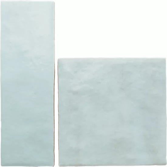 Carrelage Artisan Aqua 13,2x13,2 cm - détail du carreau 4