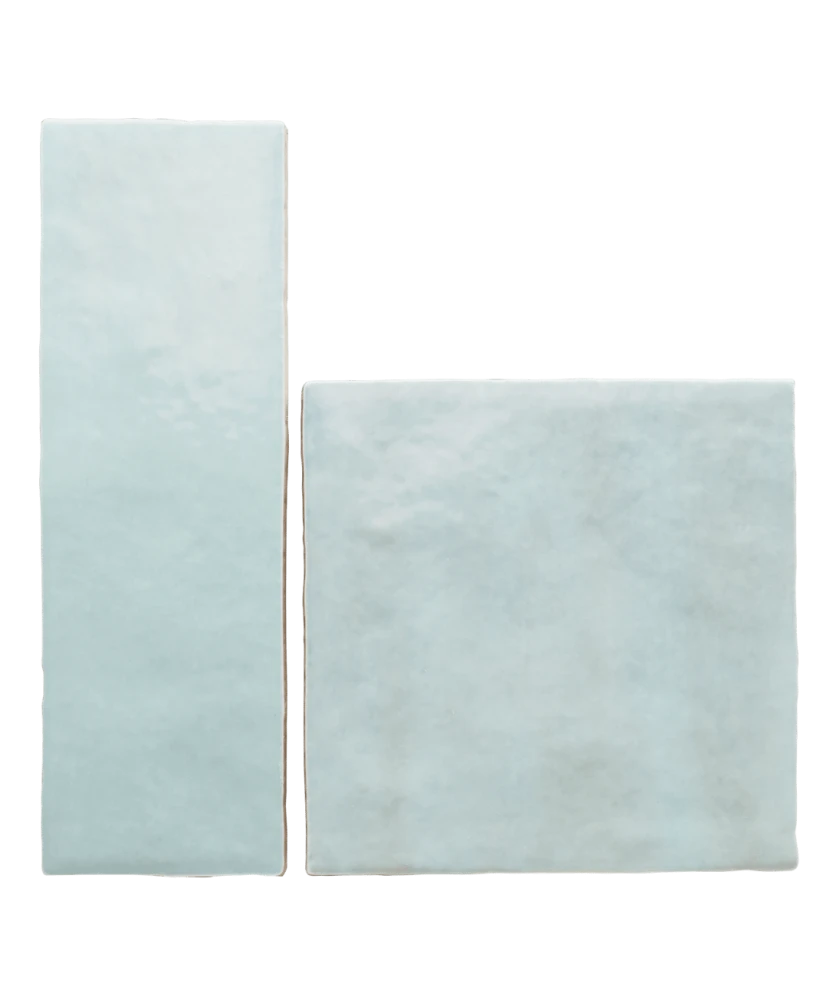 Carrelage Artisan Aqua 6,5x20 cm - détail du carreau 4