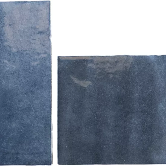 Carrelage Artisan Colonial Blue 6,5x20 cm - détail du carreau 4