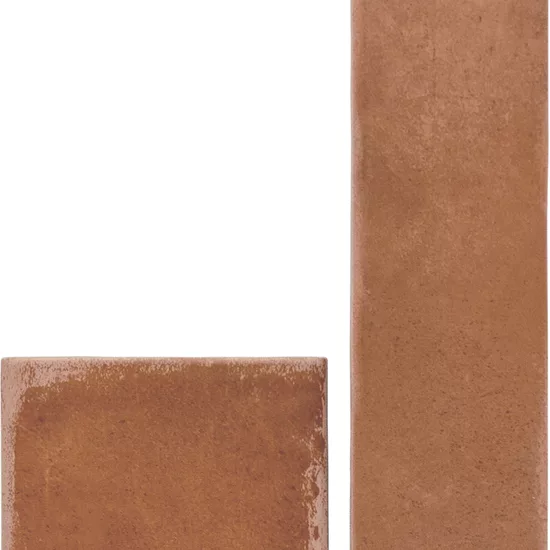 Carrelage Argile Cotto 10x10 cm - détail du carreau 4