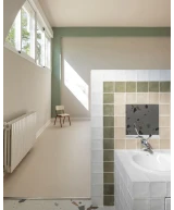Carrelage Argile Khaki 10x10 cm - vue d’ambiance 4