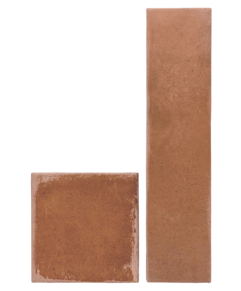 Carrelage Argile Cotto 6x24,6 cm - détail du carreau 4