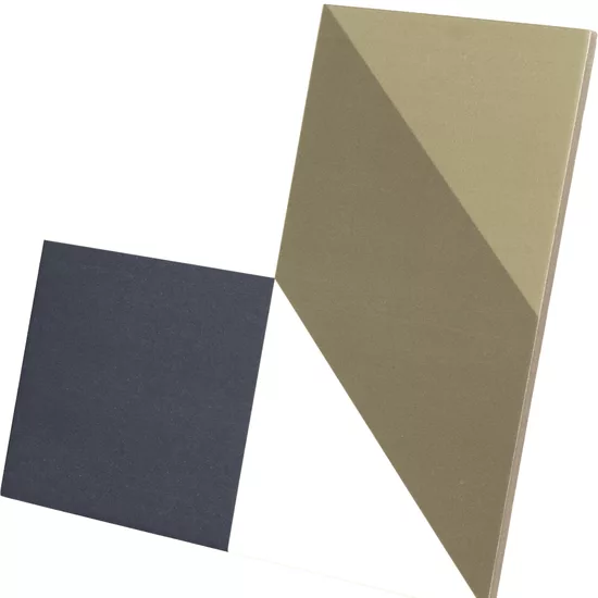 Carrelage Bauhome Karo Warm 20x20 cm - vue latérale du carreau