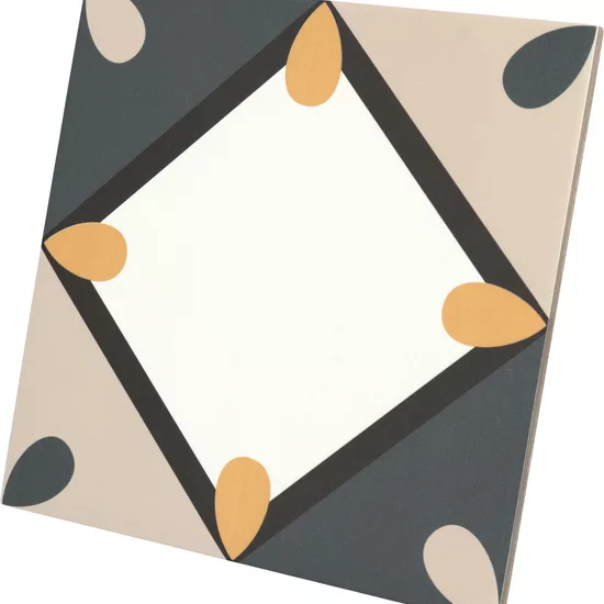 Carrelage Bauhome Korola Cold 20x20 cm - vue latérale du carreau